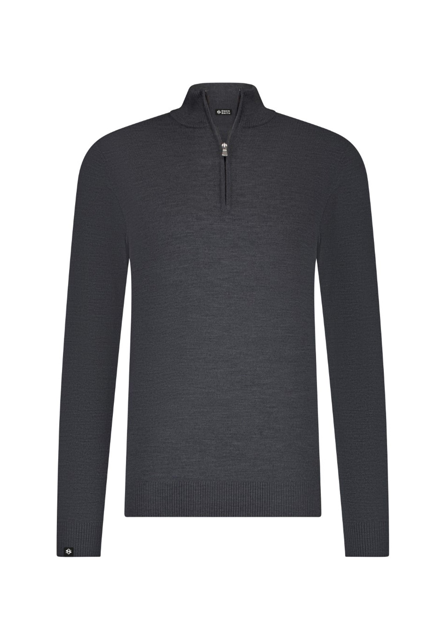 Trui halfzip - Antraciet