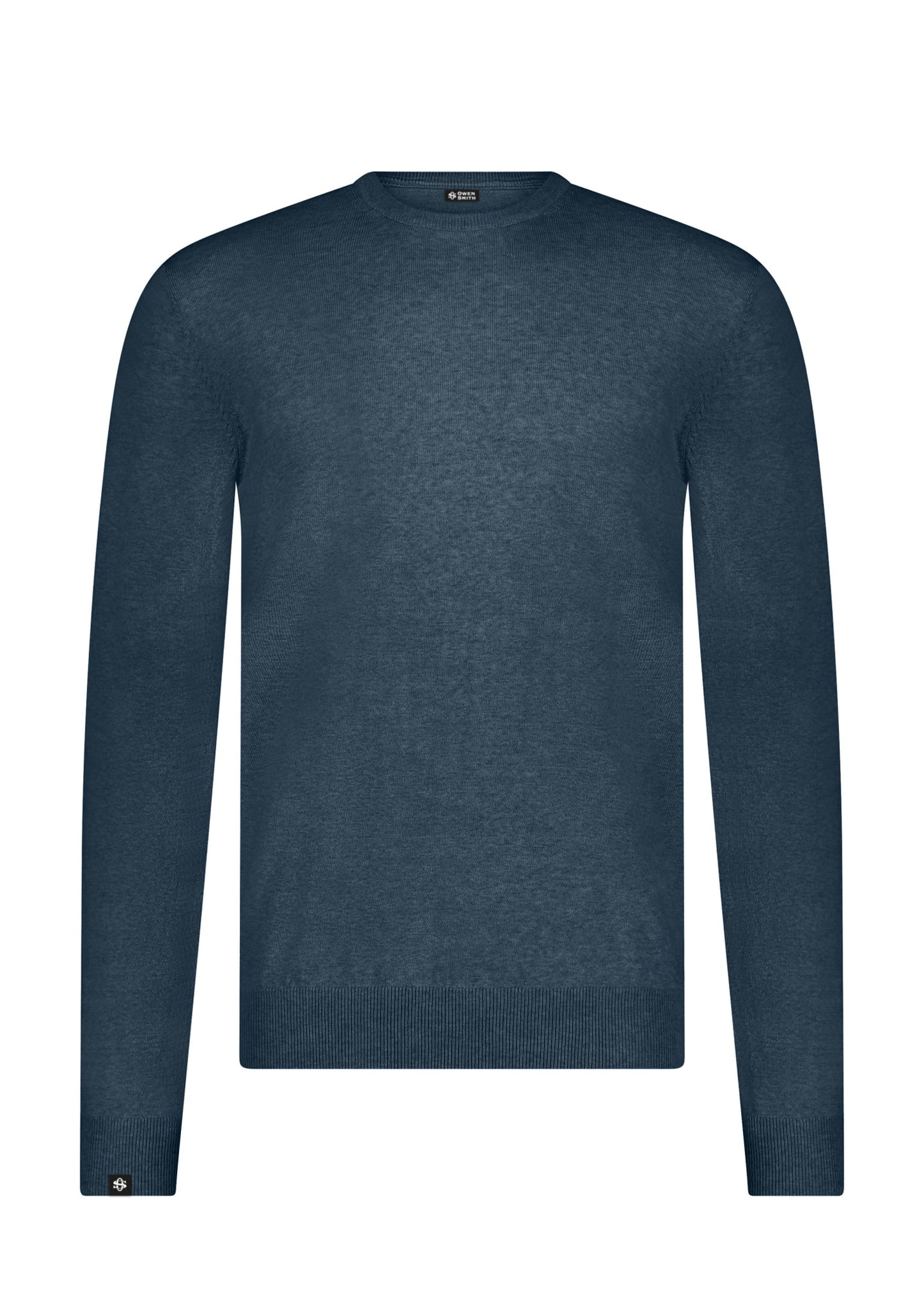 Trui ronde hals - blauw