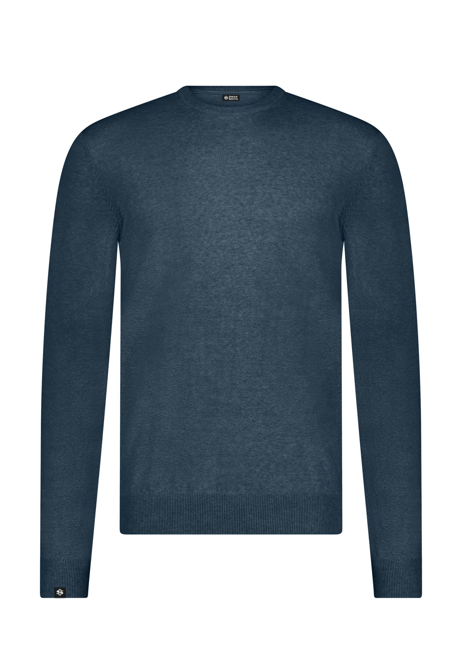 Trui ronde hals - blauw