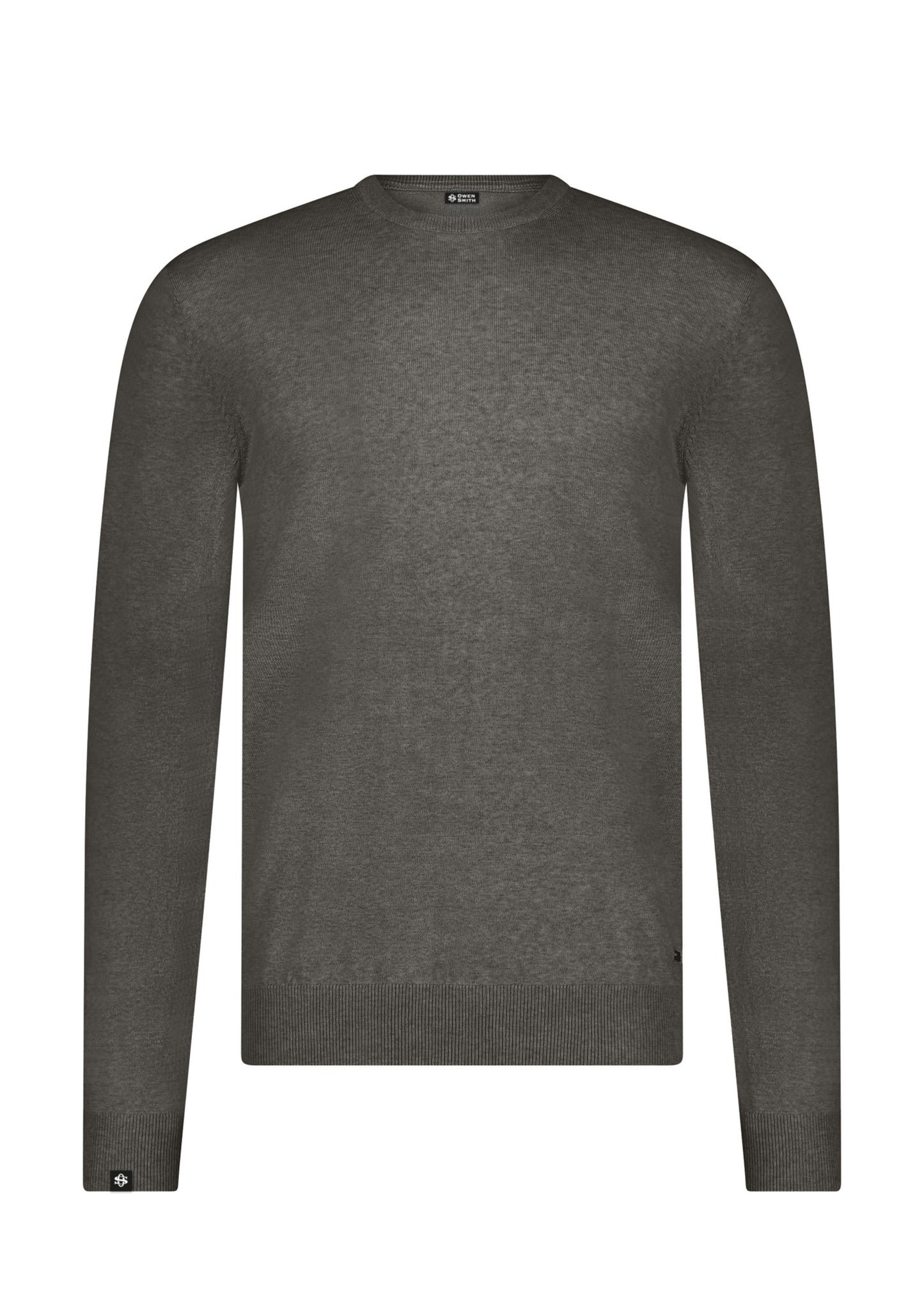 Trui ronde hals - taupe