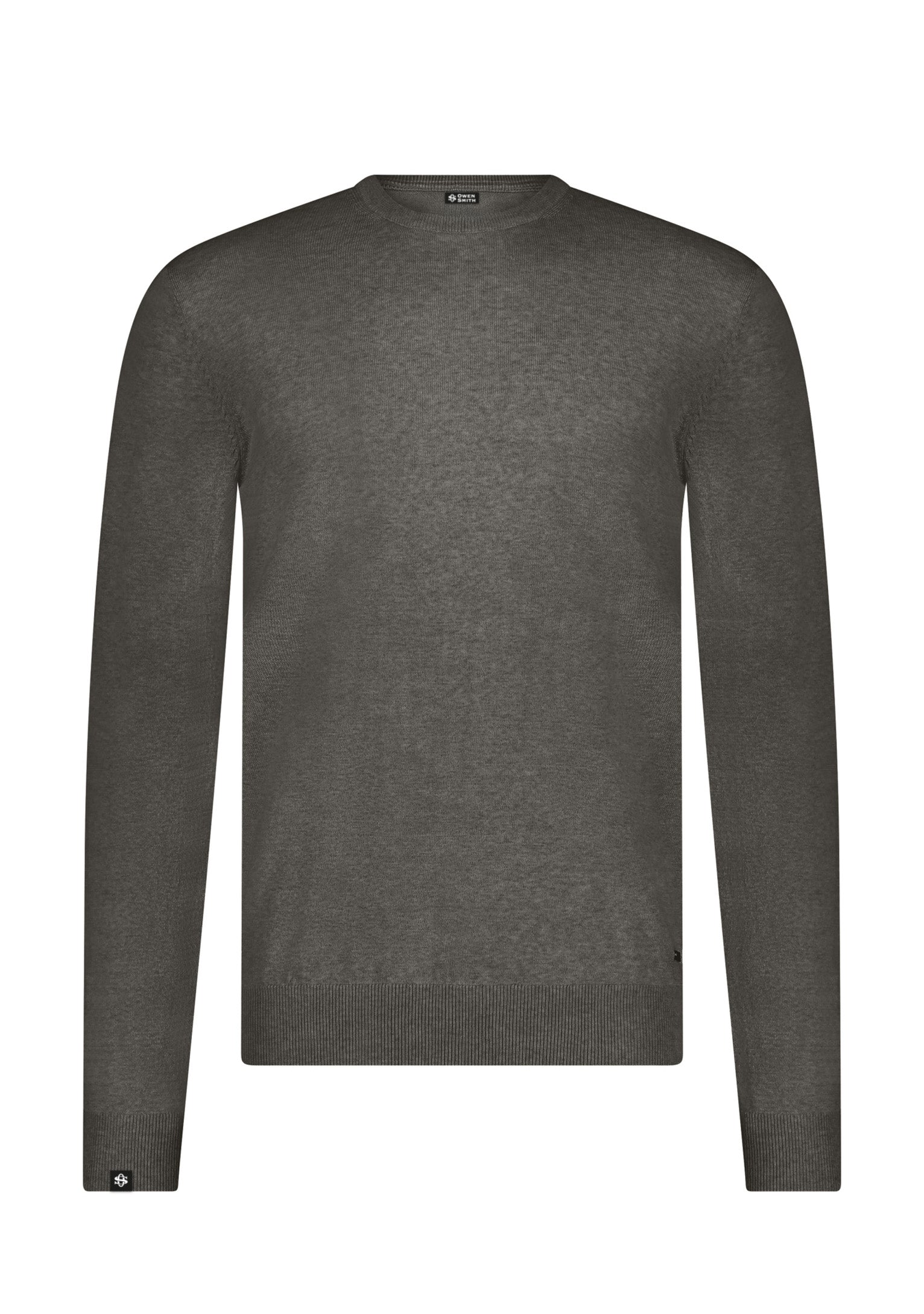 Trui ronde hals - taupe