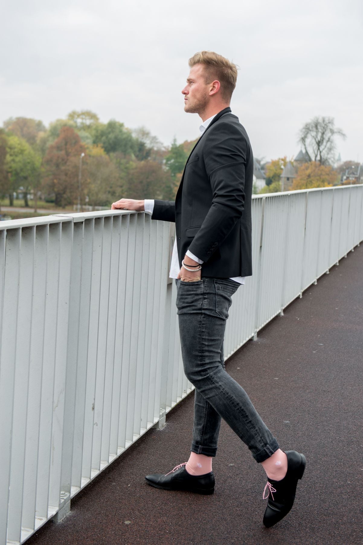 Set veters & sokken - Roze