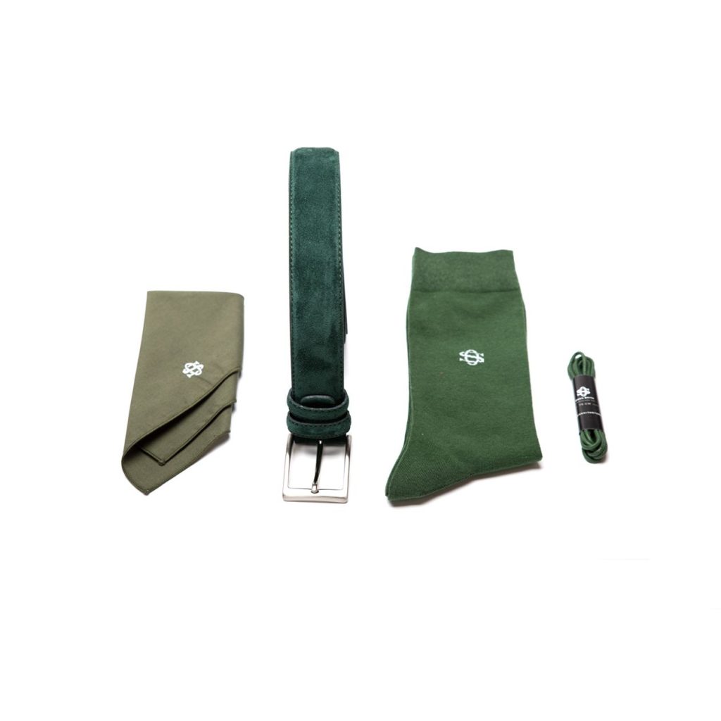 Style set Donkergroen