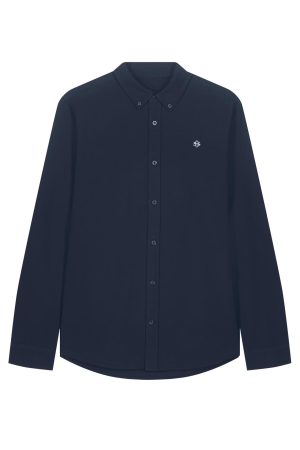 Overhemd donkerblauw