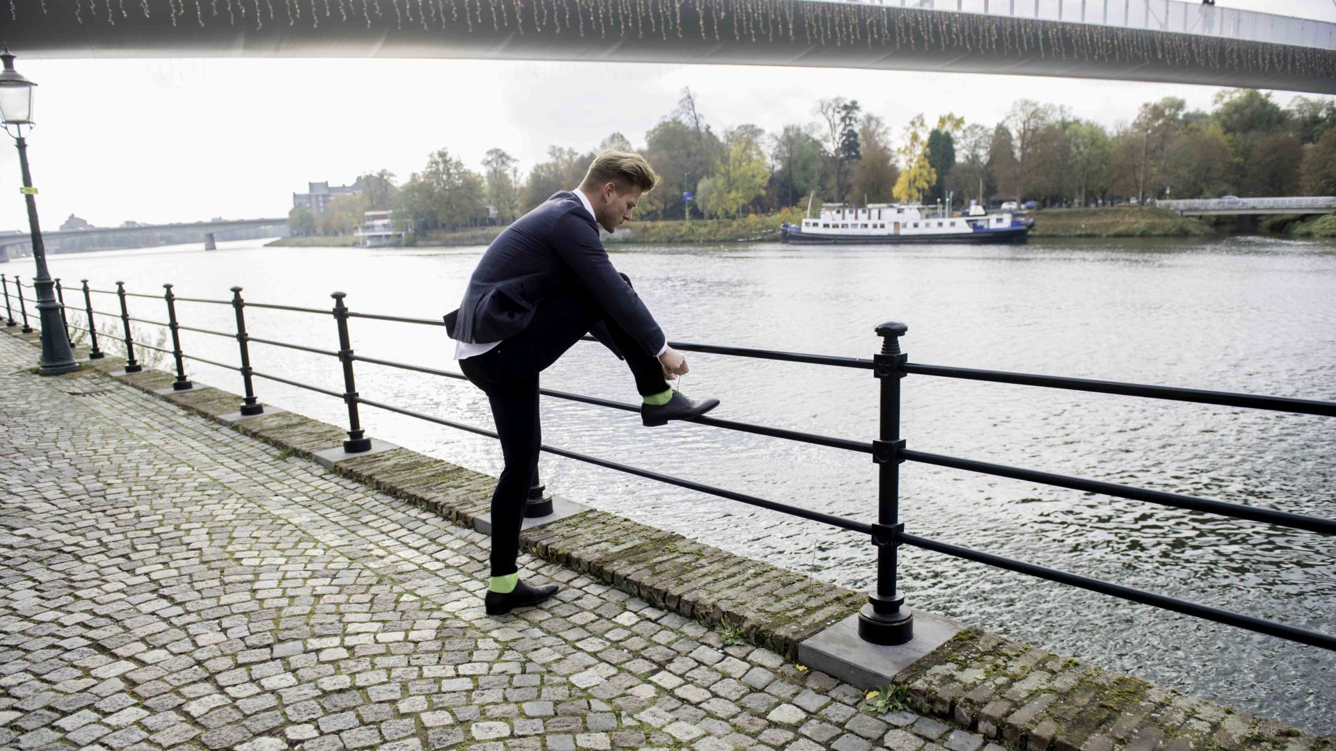 Set veters & sokken - Lichtgroen - Afbeelding 2