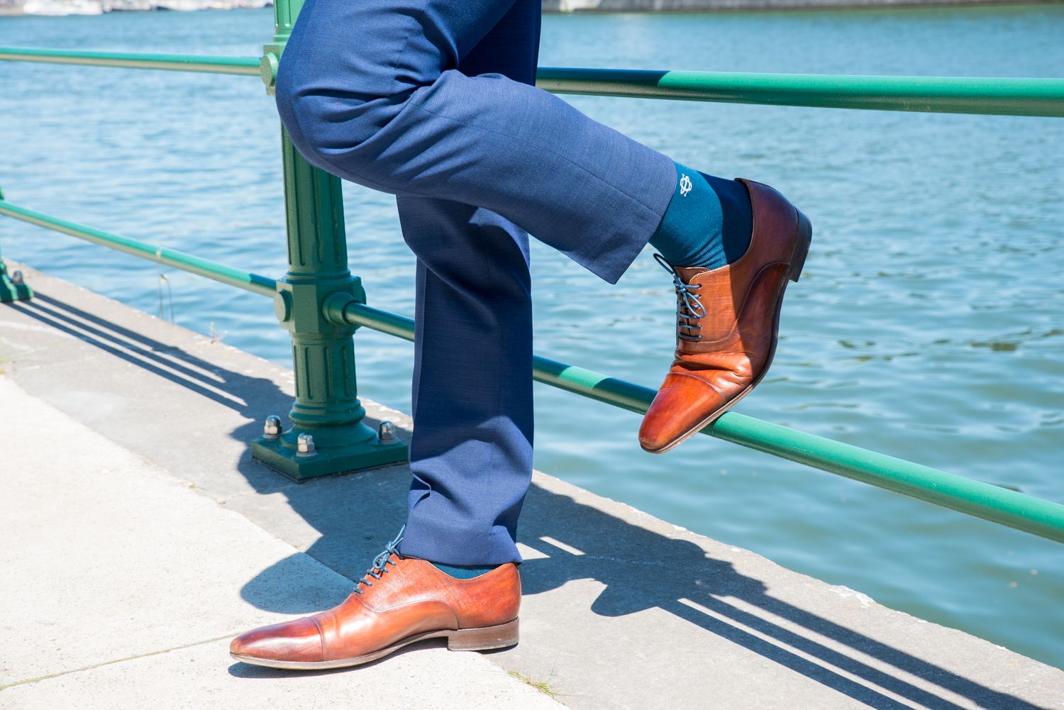 Set donkerblauw model