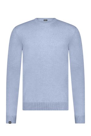 OS Merino ronde hals licht blauw